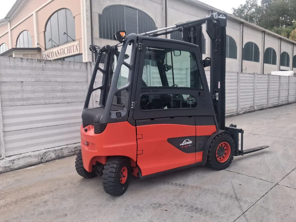 Carrello elevatore elettrico Linde E45HL-01-600, foto 2