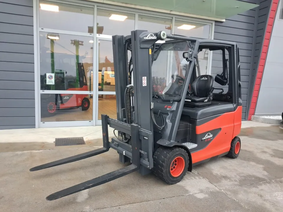 Carrello elevatore elettrico Linde E35