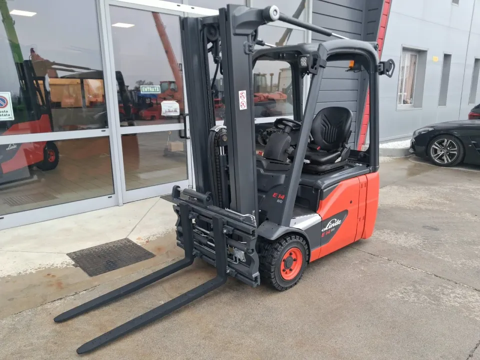 Carrello elevatore elettrico Linde E14