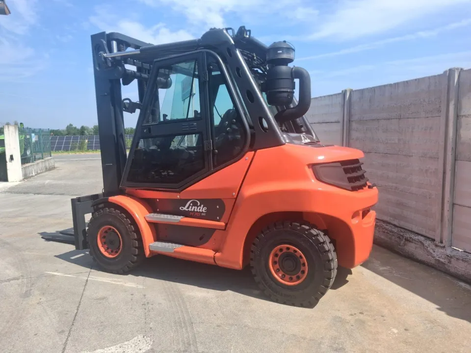 Carrello elevatore diesel Linde H70, foto 4